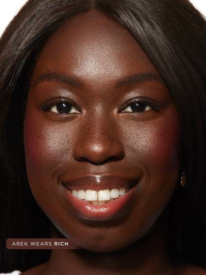 go with the faux freckle stamp